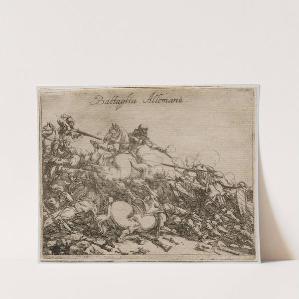 German Battle (1633) by Johann Wilhelm Baur