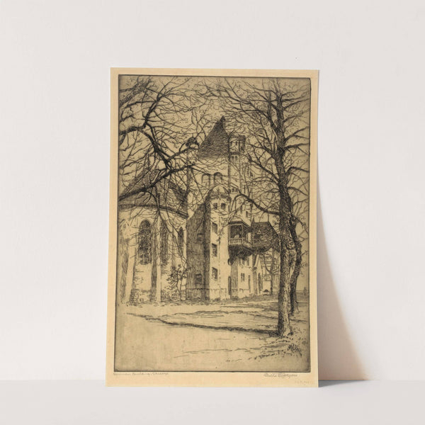 German Building, Chicago by Bertha Jaques