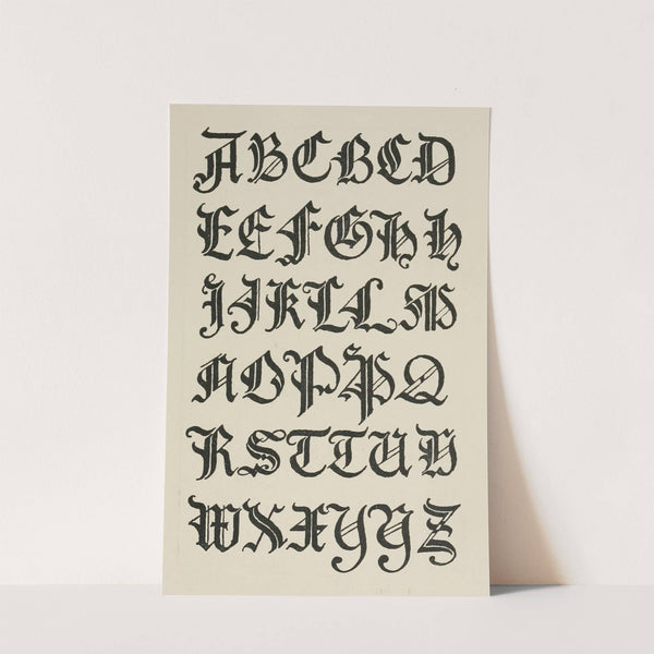 German Gothic Capitals 2 by Frank Chouteau Brown