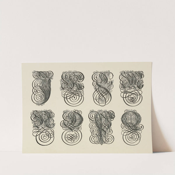 German Gothic Initials 2 by Frank Chouteau Brown