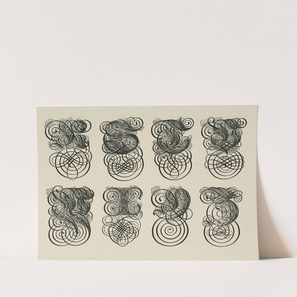 German Gothic Initials 3 by Frank Chouteau Brown