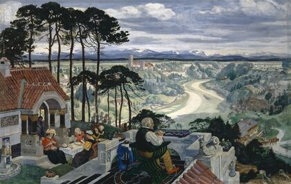 German Landscape (Isar Landscape) (1900–1901)