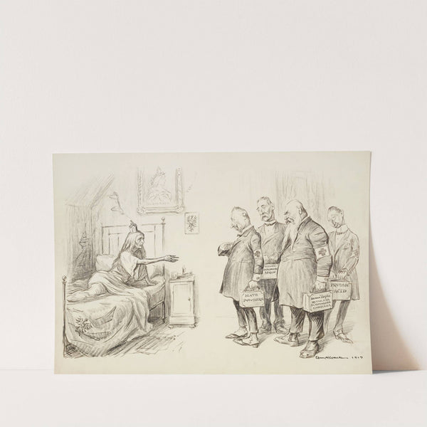 Germania; Fine Doctors; Kulturing the world while I waste away (1917) by William Henry Walker