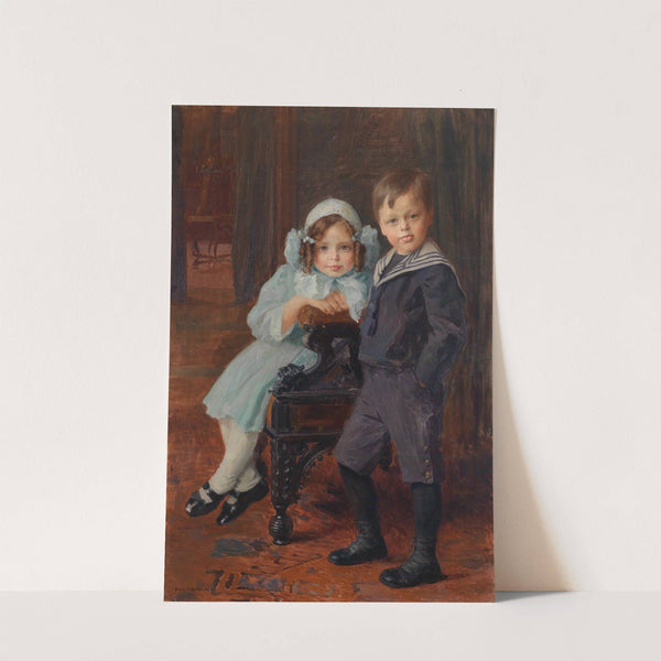 Geschwister by Hans Larwin