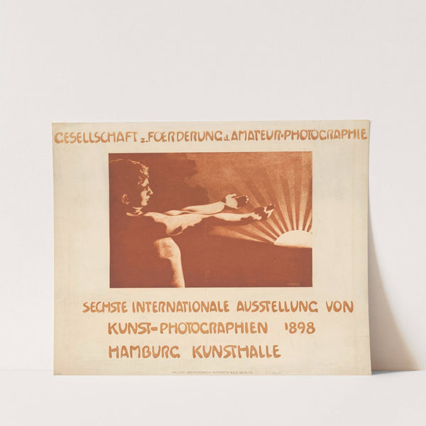Gesellschaft zur Förderung der Amateur-Fotografie, Ausstellung in Hamburger Kunsthalle 1898 (1898) by Georg Einbeck