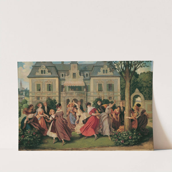 Gesellschaftsspiel by Moritz von Schwind