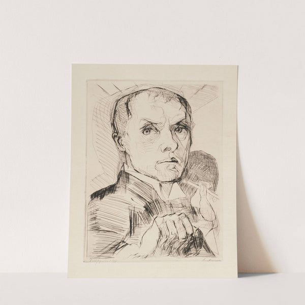 Gesichter Pl.05 (1914-1918) by Max Beckmann