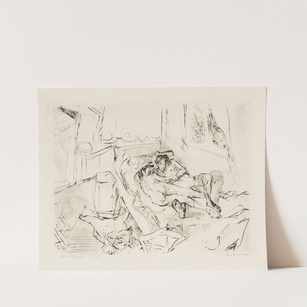 Gesichter Pl.07 (1914-1918) by Max Beckmann