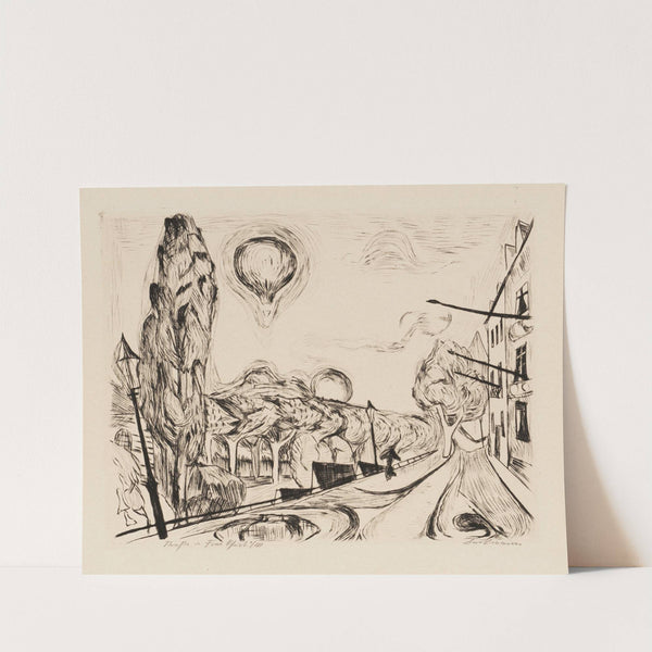 Gesichter Pl.18 (1914-1918) by Max Beckmann