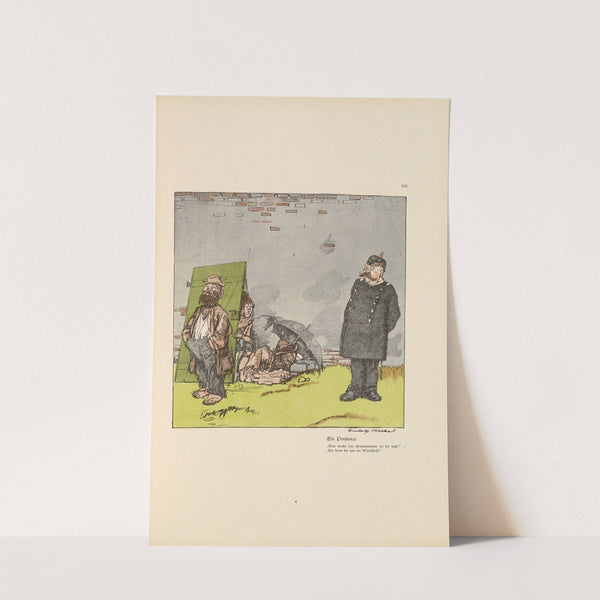 Gesindel Pl.11 by Rudolf Wilke