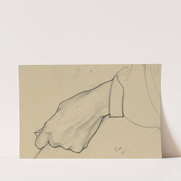 Gesloten linkerhand by Richard Nicolaüs Roland Holst