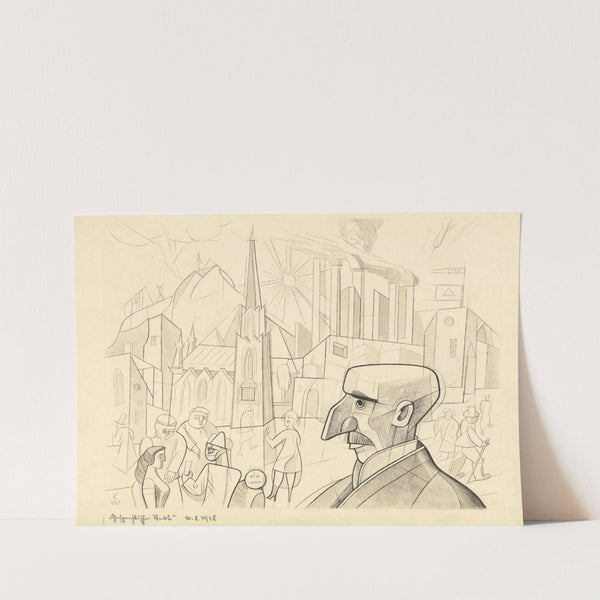 Gespenstische Stadt by Karl Wiener