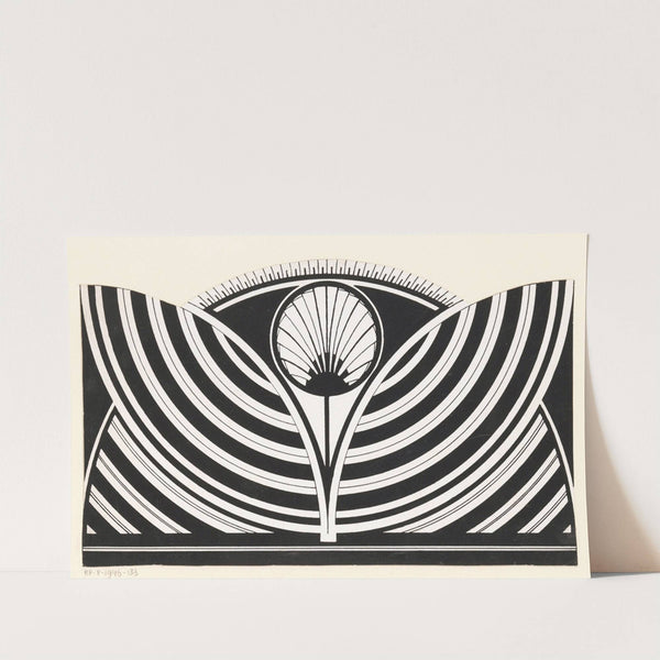 Gestileerd bloemmotief by Samuel Jessurun de Mesquita