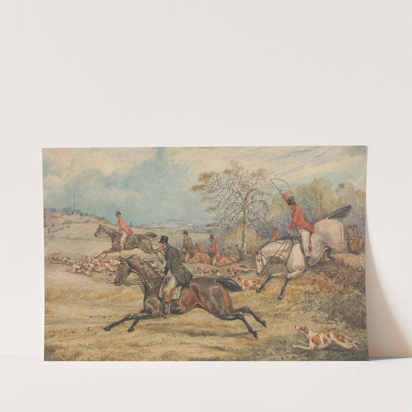 Getting Away; ‘Let’s Take the Lead’ by Henry Thomas Alken