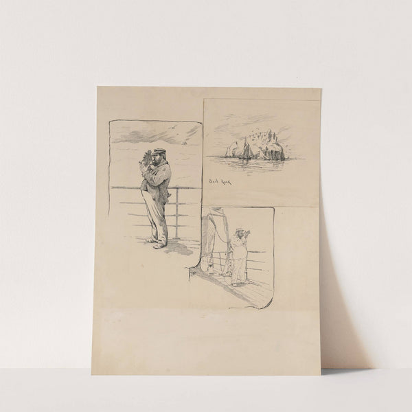 Getting his Bearings (1882-1886) by Milton J. Burns