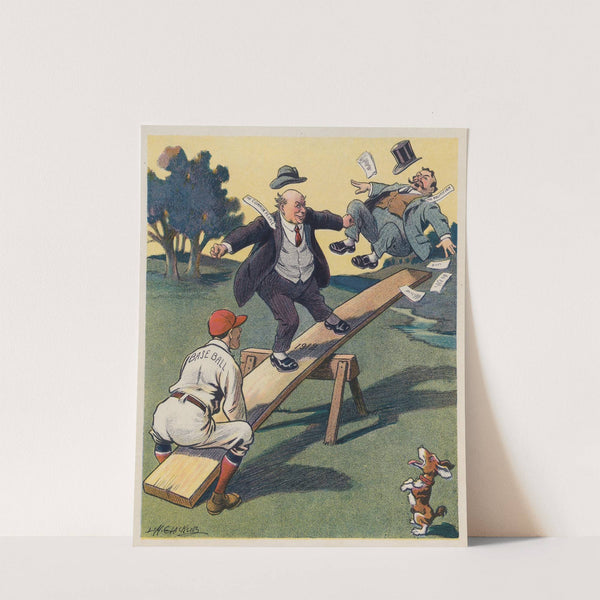 Getting his bumps (1912) by Louis Glackens