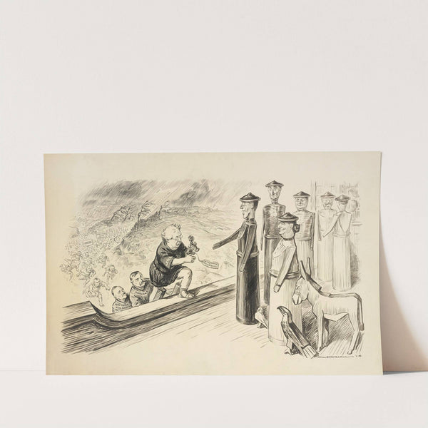 Getting into the ark (1914) by William Henry Walker