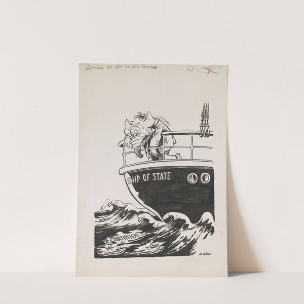 Getting it out of his system by Edmund Siegfried Valtman