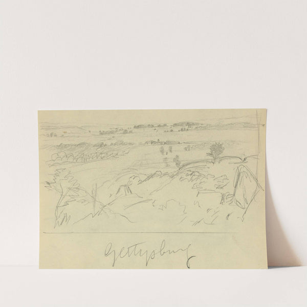 Gettysburg.. by Alfred Rudolph Waud