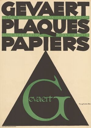 Gevaert Plaques Papiers (circa 1930)