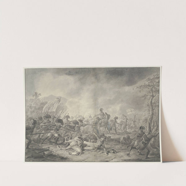 Gevangenneming van de Russische generaal Hermann tijdens de slag bij Bergen, 1799 by Dirk Langendijk