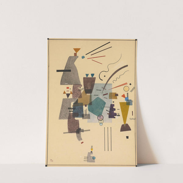 Gewärmtes Kühl (Warmed Cool) by Wassily Kandinsky