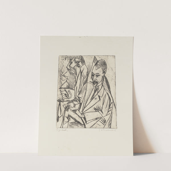 Gewecke und Erna (1912) by Ernst Ludwig Kirchner