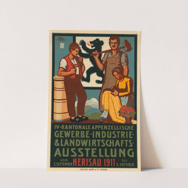 Gewerbe-Industrie & Landwirtschafts-Ausstellung Herisau 1911 (1911) by Paul Tanner