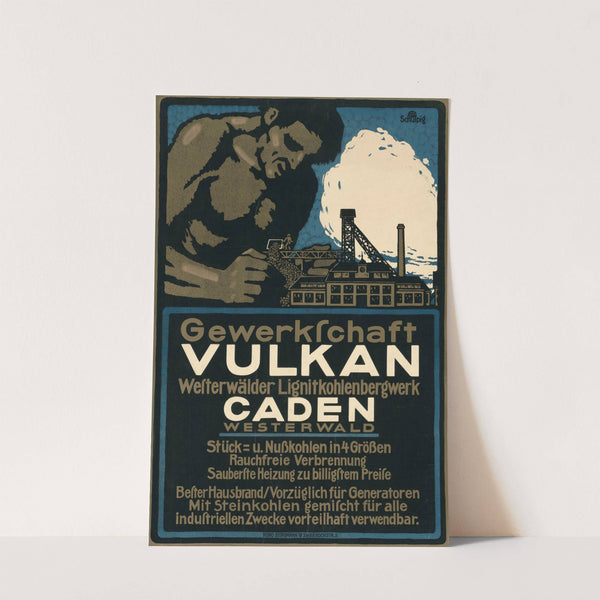 Gewerkschaft Vulkan Westerwälder Lignitkohlenbergwerk Caden Westerwald (1913) by Karl Schulpig