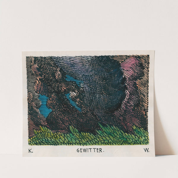 Gewitter by Karl Wiener