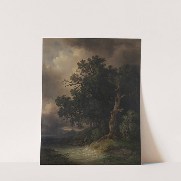 Gewitterlandschaft by Josef Kreutzinger
