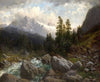 Gewitterstimmung in den Berner Alpen (1875)