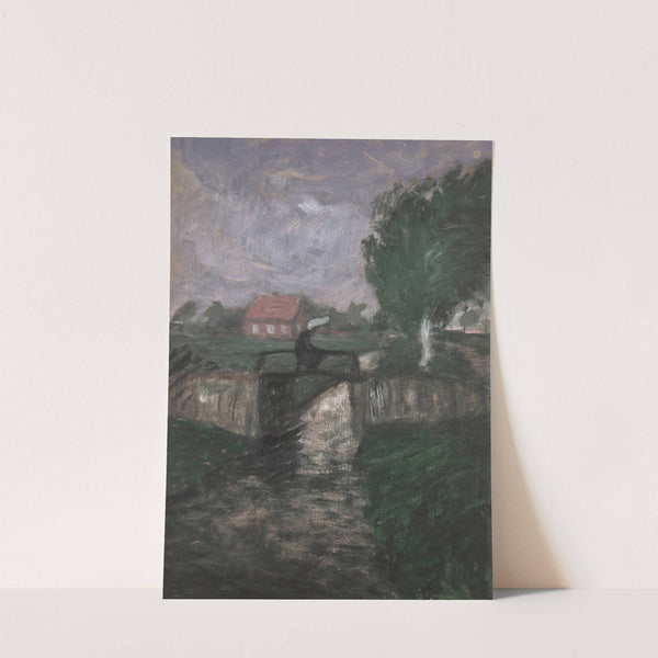 Gewittersturm (Thunderstorm) (1903) by Otto Modersohn