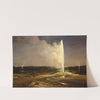 Geysers in Yellowstone (circa 1881) by Albert Bierstadt