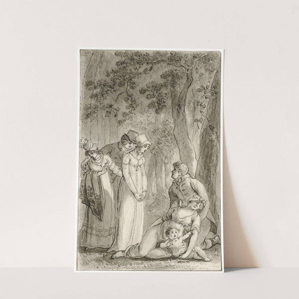 Gezelschap vindt bezwijmde vrouw met kind: 'Zorg gij...' by Reinier Vinkeles