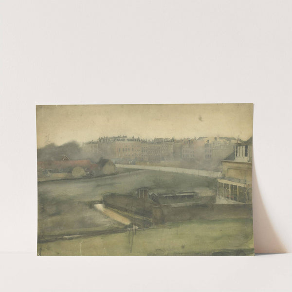 Gezicht bij het Oosterpark te Amsterdam by Willem Witsen