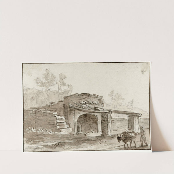 Gezicht in de omgeving van Gerona by Otto Howen