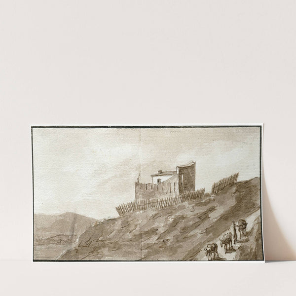 Gezicht in de omgeving van Gerona by Otto Howen