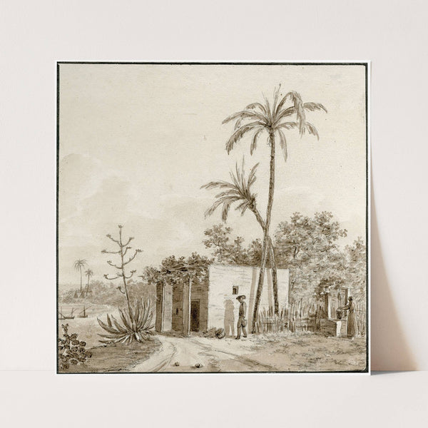 Gezicht in de omgeving van Valencia by Otto Howen