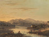 Gezicht op de badplaats Wenditt op Java (1869)