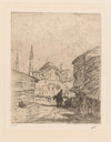 Gezicht op de Hagia Sophia