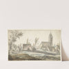 Gezicht op het dorp Soest (1619 - 1690) by Antonie Waterloo