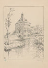 Gezicht op het hoofdgebouw van buitenplaats Hofwijck Hofwijck (1929)