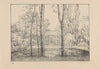 Gezicht op het landhuis van buitenplaats Cromvliet Cromvliet (1929)