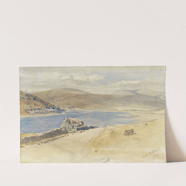 Gezicht op het Loch Linnhe bij Fort William, Schotland by Charles Rochussen