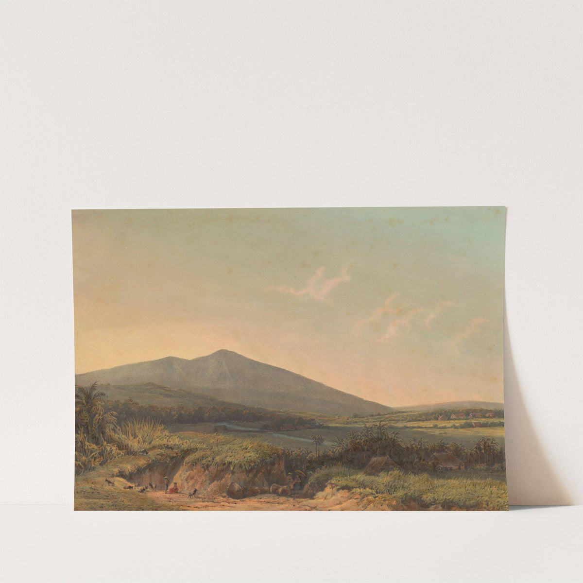 Gezicht op Kedungbadak (1869) by Johan Conrad Greive