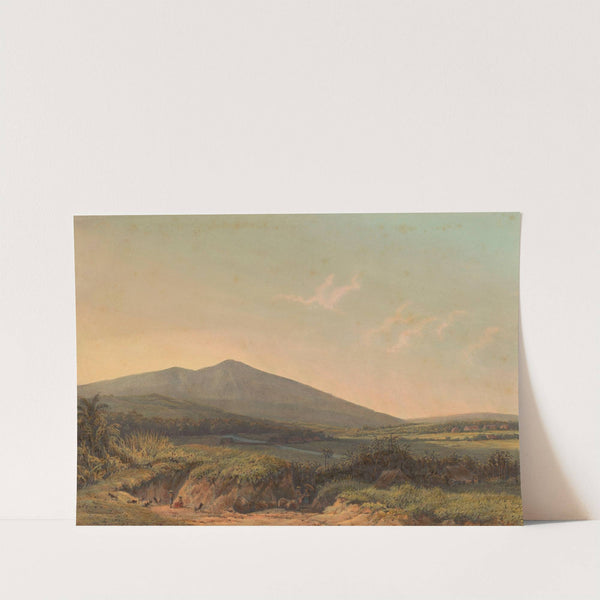 Gezicht op Kedungbadak (1869) by Johan Conrad Greive