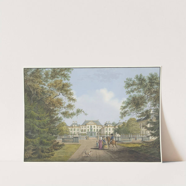 Gezicht op paleis Het Loo by Cornelis de Kruyff