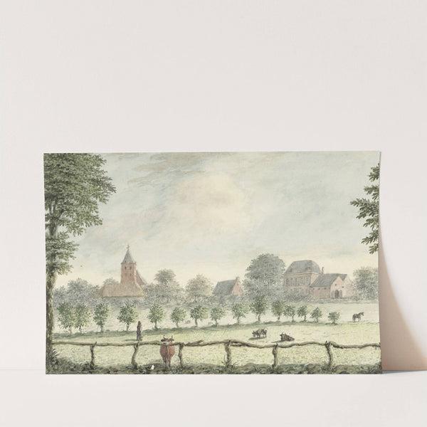 Gezicht op Renkum by D.A. Clemens