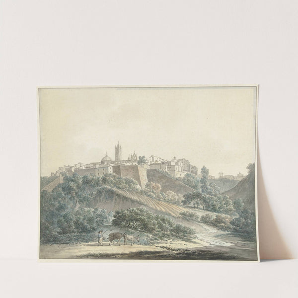 Gezicht op Siena by Daniël Dupré